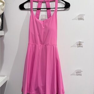 Pink Sleeveless Active Dress
